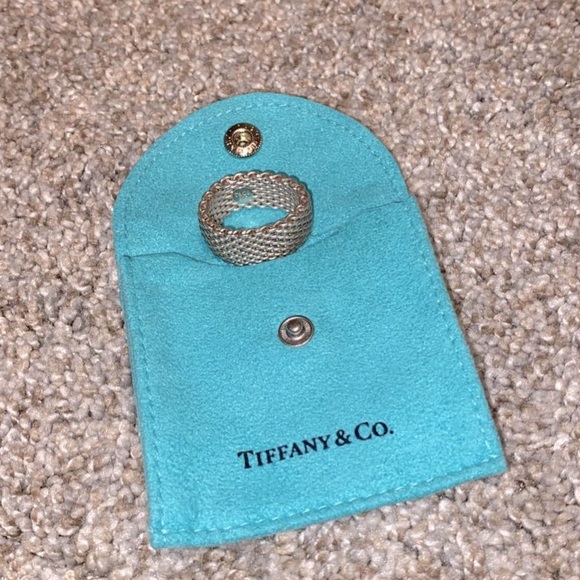 Tiffany & Co. Jewelry - Tiffany & Co. Silver Mesh Ring